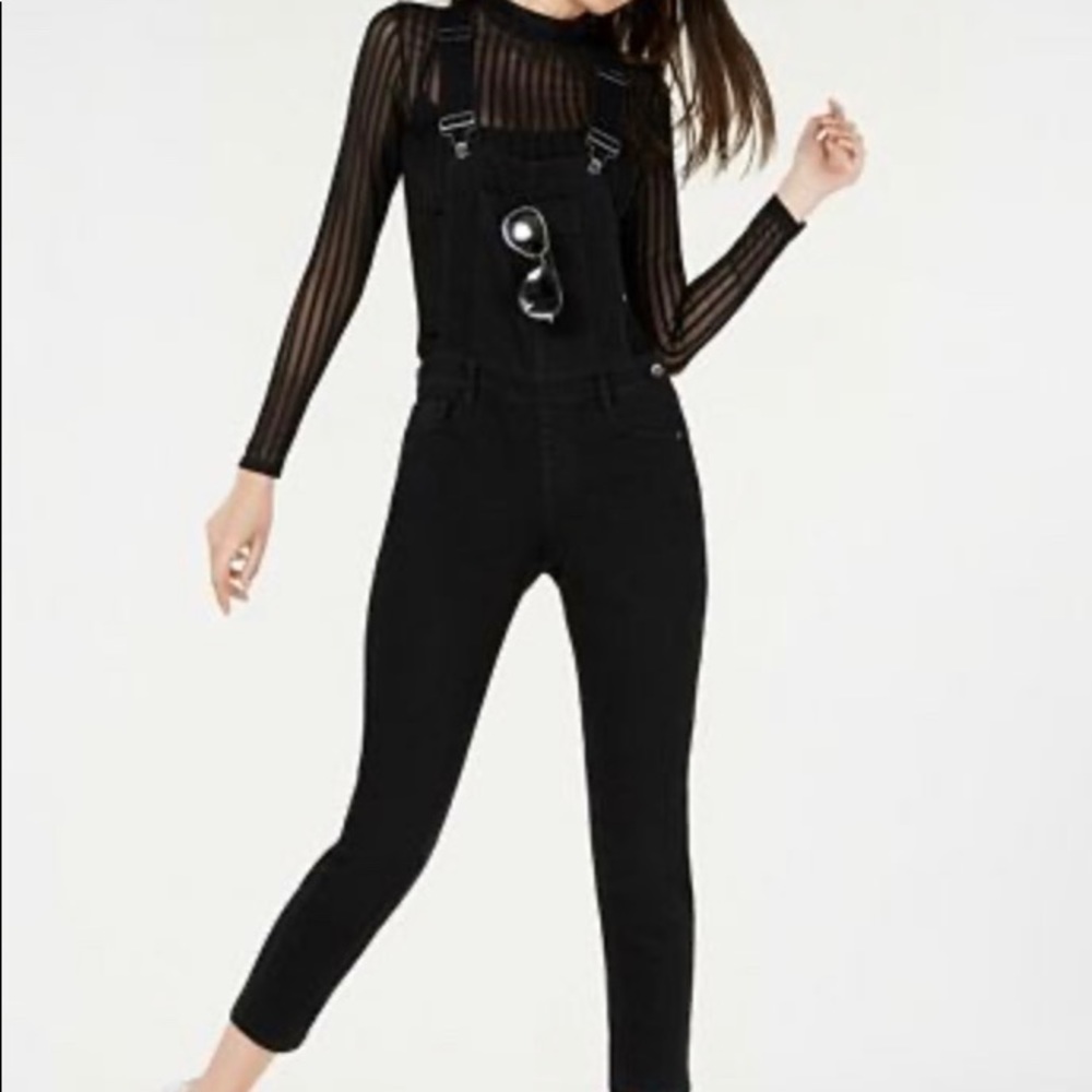 💛3/$25 [Dollhouse] Black Overalls 🖤
